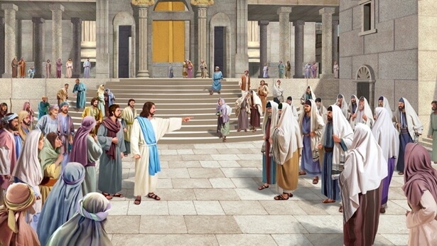 Mustrarea din partea Domnului Isus pentru farisei