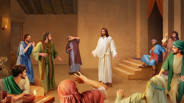 Cuvintele Domnului Isus către discipolii Săi după învierea Sa